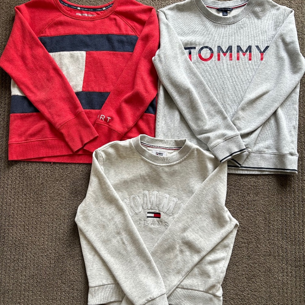 Set of 3 Tommy Hilfiger crewnecks